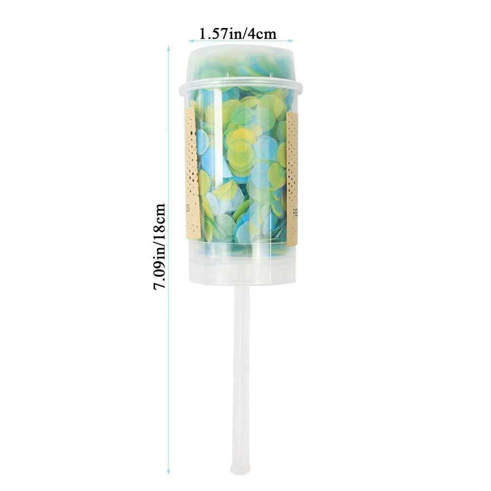 Colorful 1Pcs Bridal Shower Pu - огляд і ціна Confetti Cannon Tube
