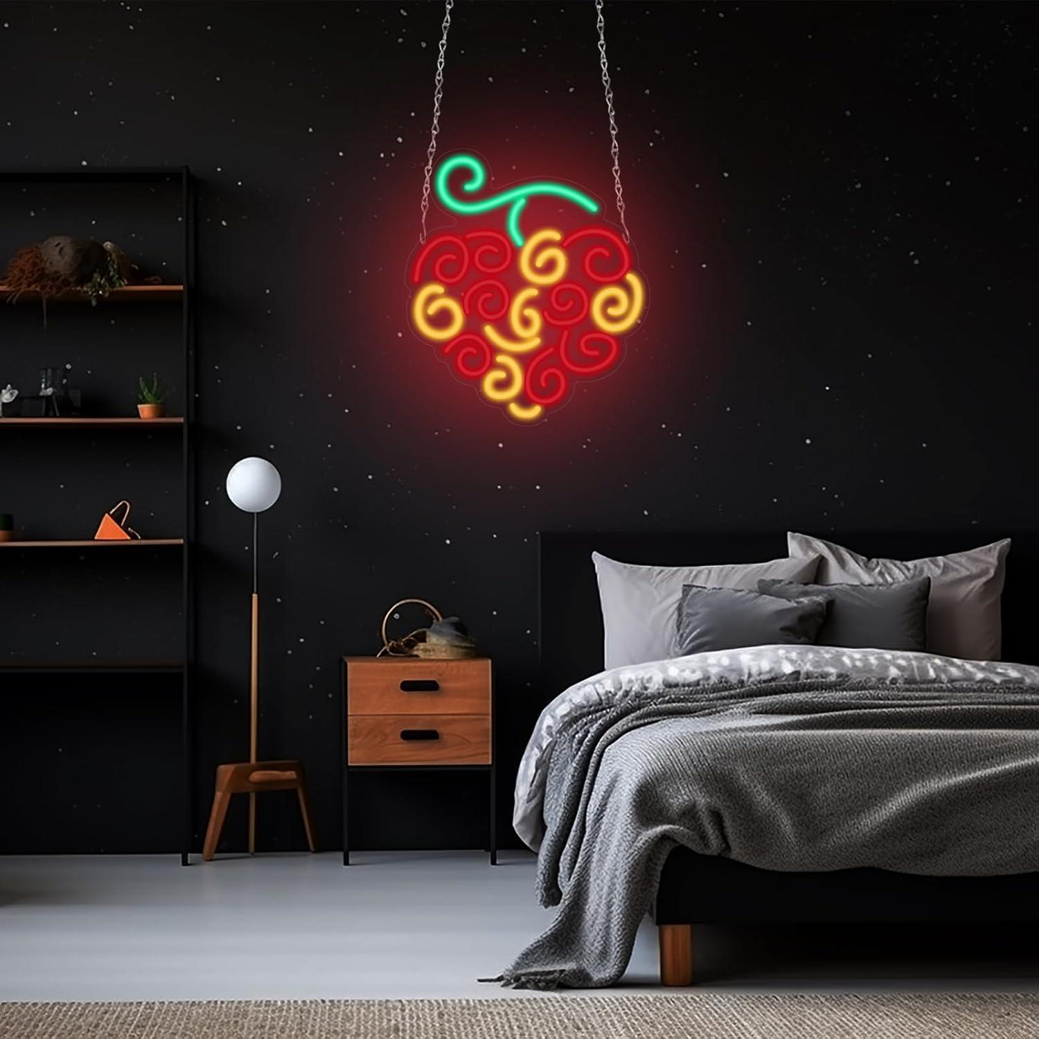 Cyber Fruit Neon Sign USB Dimm - огляд і ціна Neon Sign Party