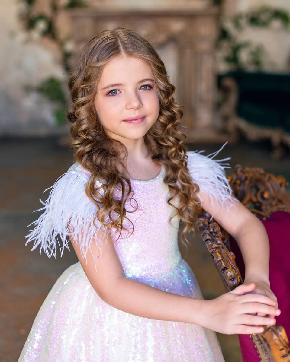 Customized Glitter Flower Girl - огляд і ціна Birthday Sash Glitter