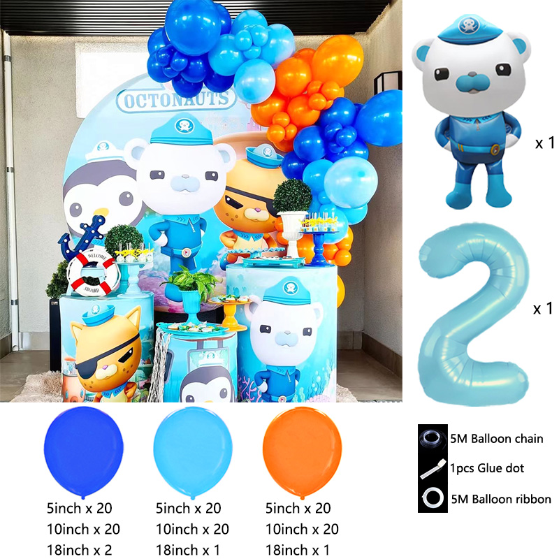 Octonauts Balloon Garland Kit  - огляд і ціна Balloon Arch Kit