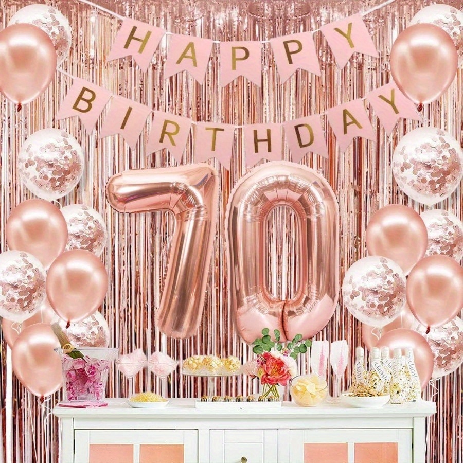 58Pc/Set 40Inch Number Foil Ba - огляд і ціна Party Banner Gold