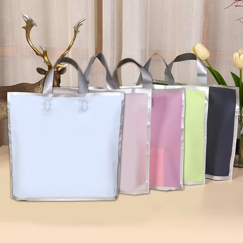 50Pcs Frosted hand shopping ba - огляд і ціна Event Party Shop
