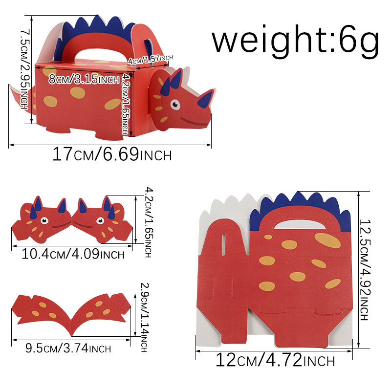 Dinosaur Party Favor Boxes for - огляд і ціна Event Party Box