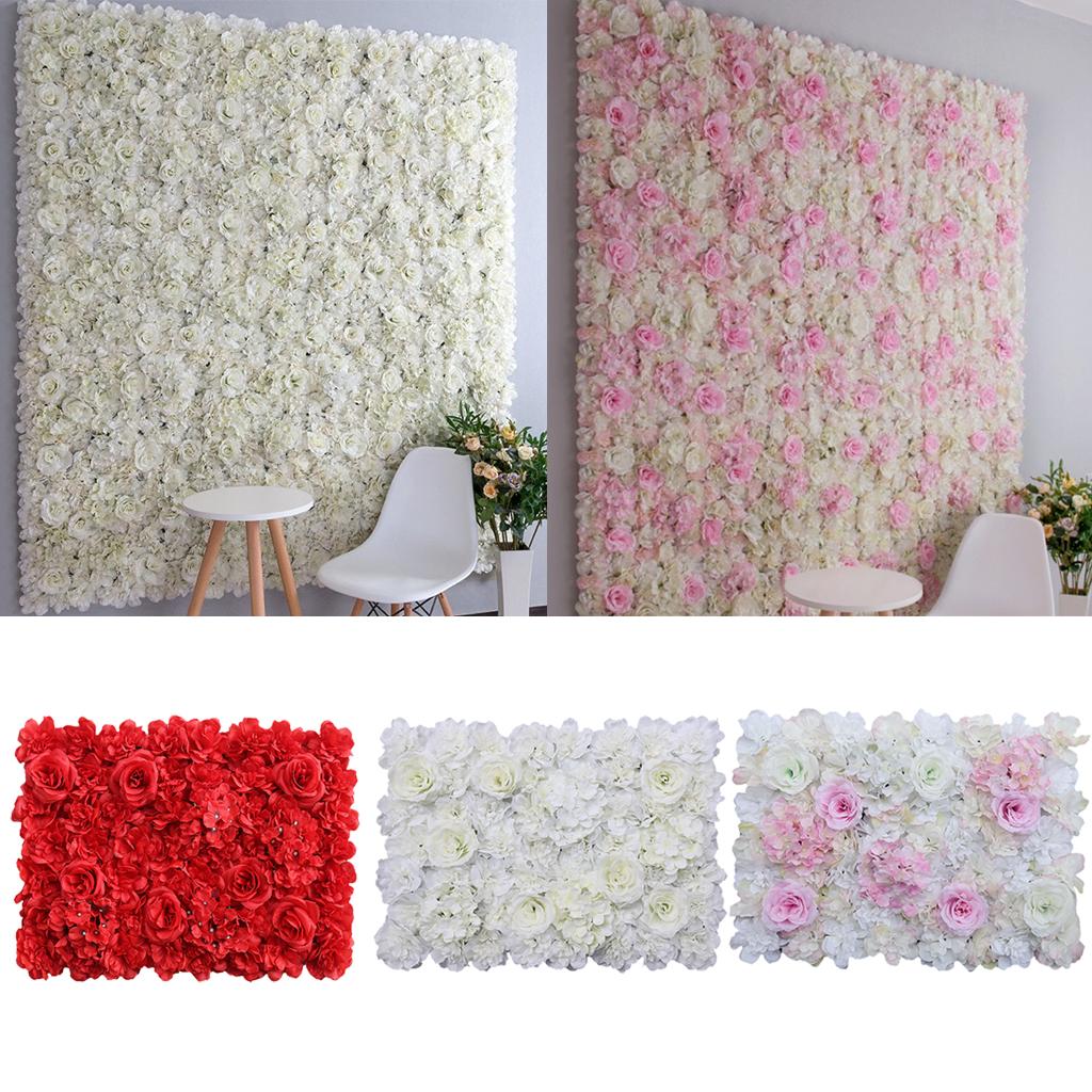 Romantic Artificial Wedding Fl - огляд і ціна Flower Wall Panel