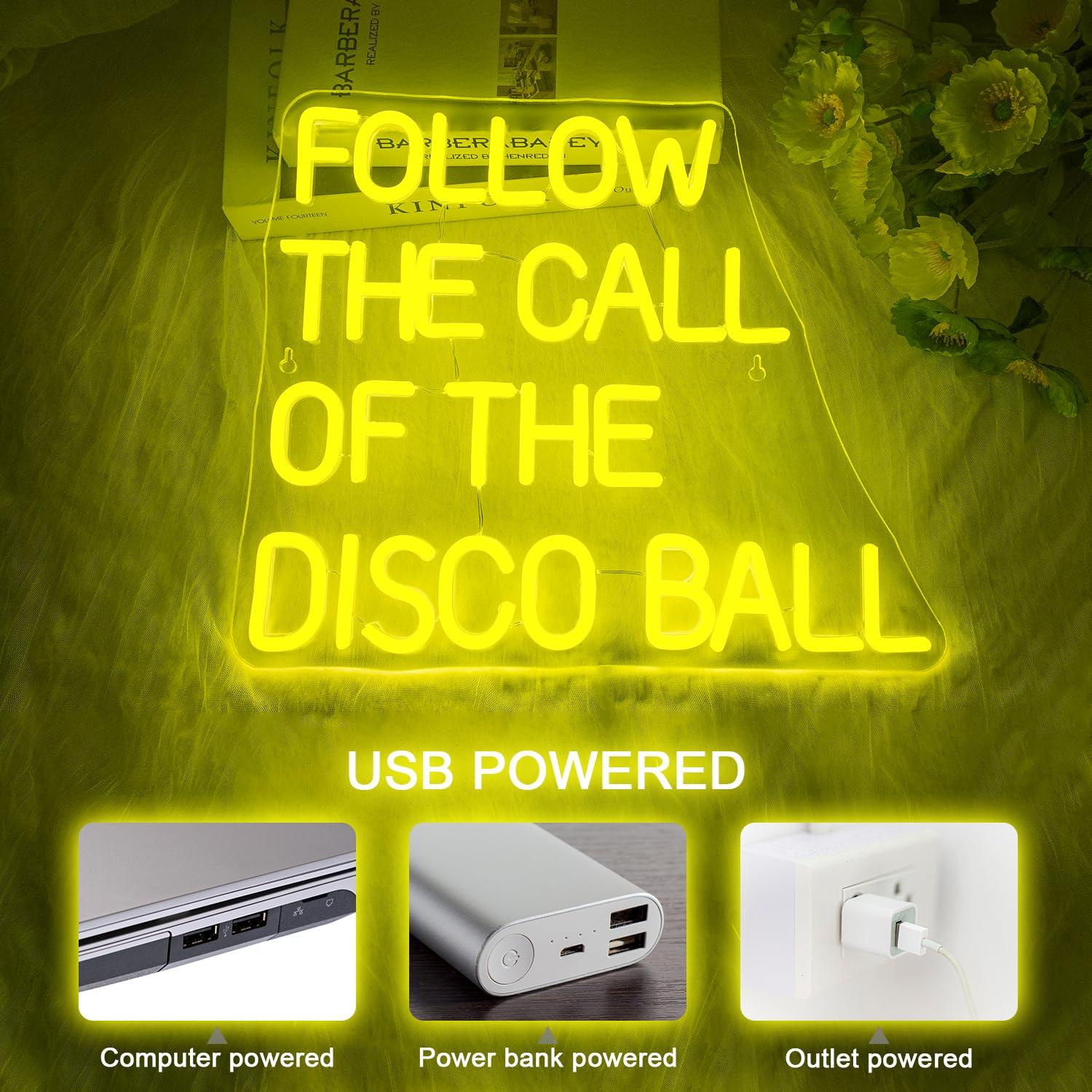 Follow The Call Of The Disco B - огляд і ціна Neon Sign Party