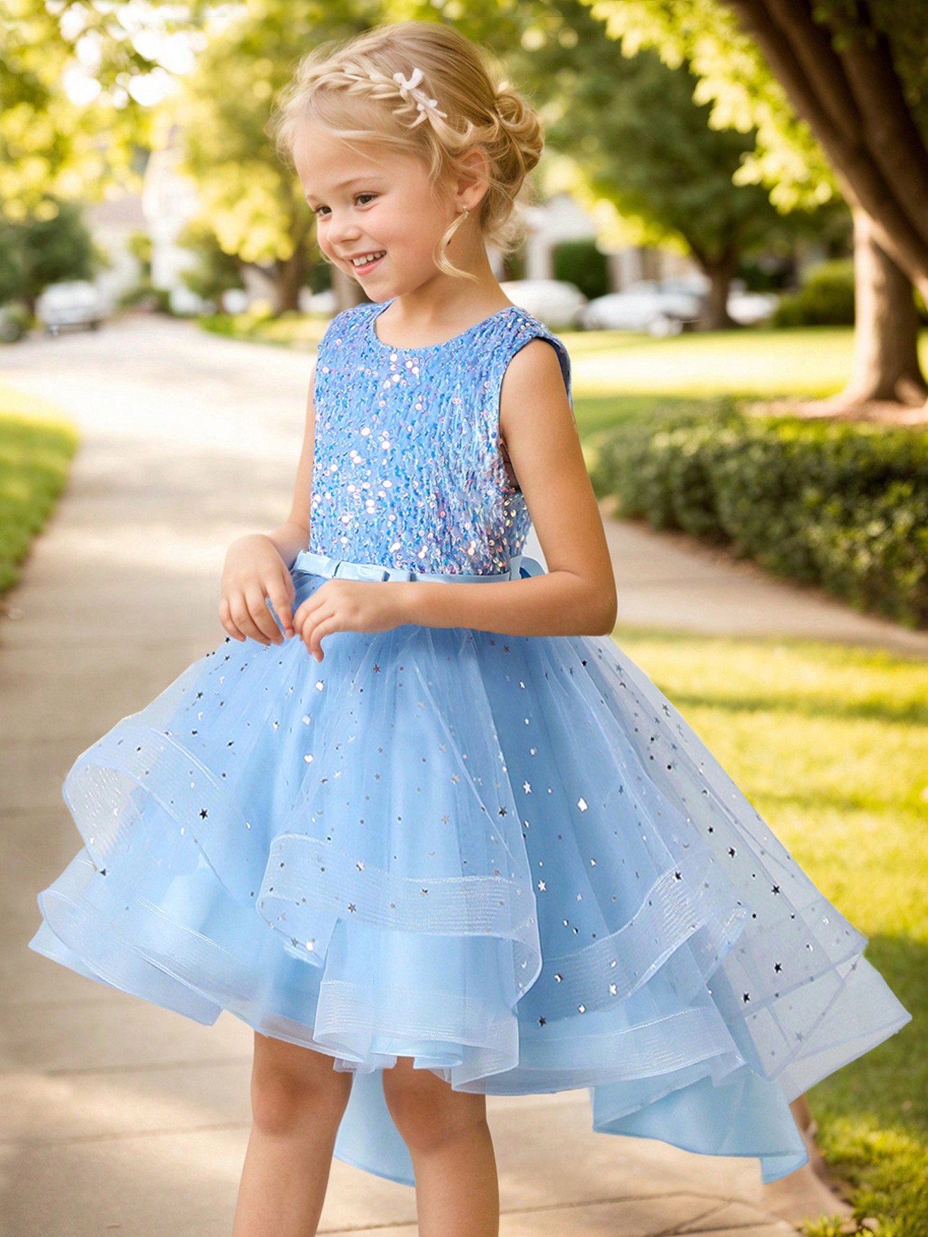 Baby Girl Princess Floral Sequ - огляд і ціна Glitter Tablecloth