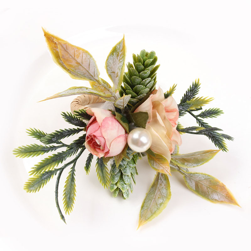 Napkin Rings Holder Rose & Pin - огляд і ціна Party Event Supplier