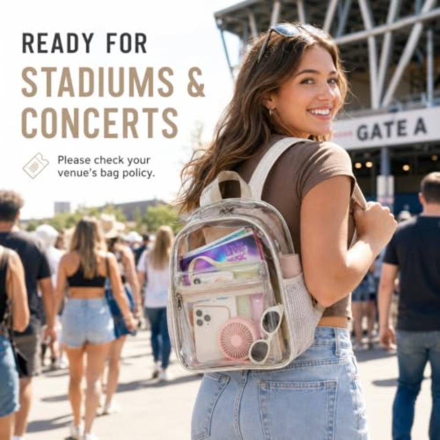 Mini Clear Backpack for Stadiu - огляд і ціна Event & Party Supply