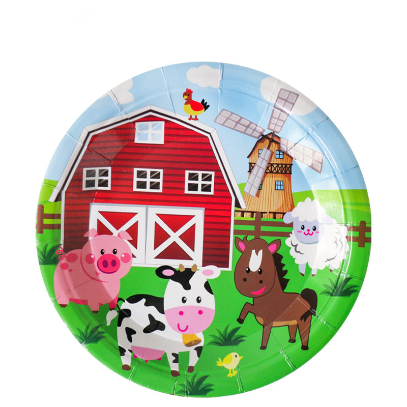Farm Animals Party Tablecloth  - огляд і ціна Table Cloth Disposable