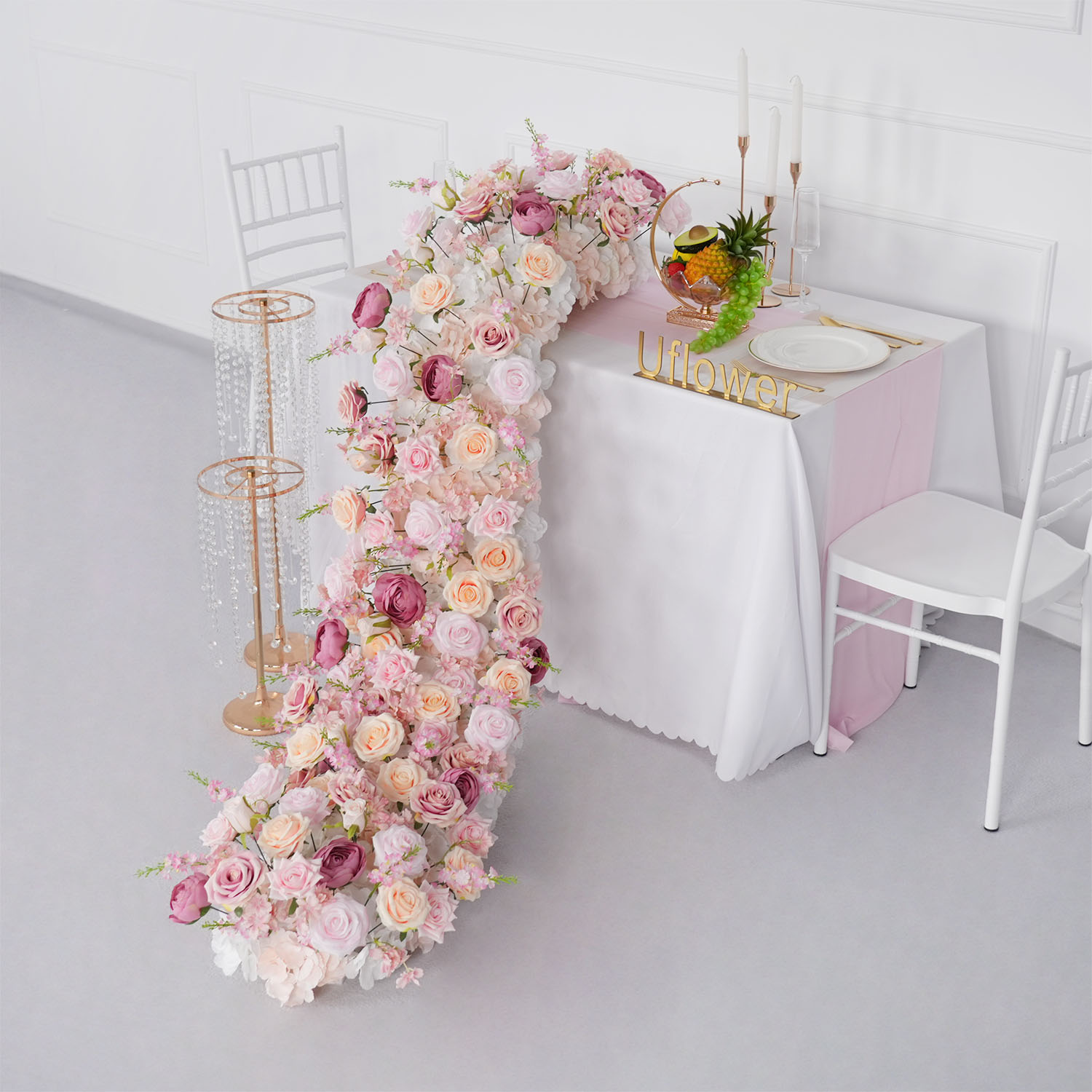Uflower Luxury Artificial Flow - огляд і ціна Flower Wall Panel