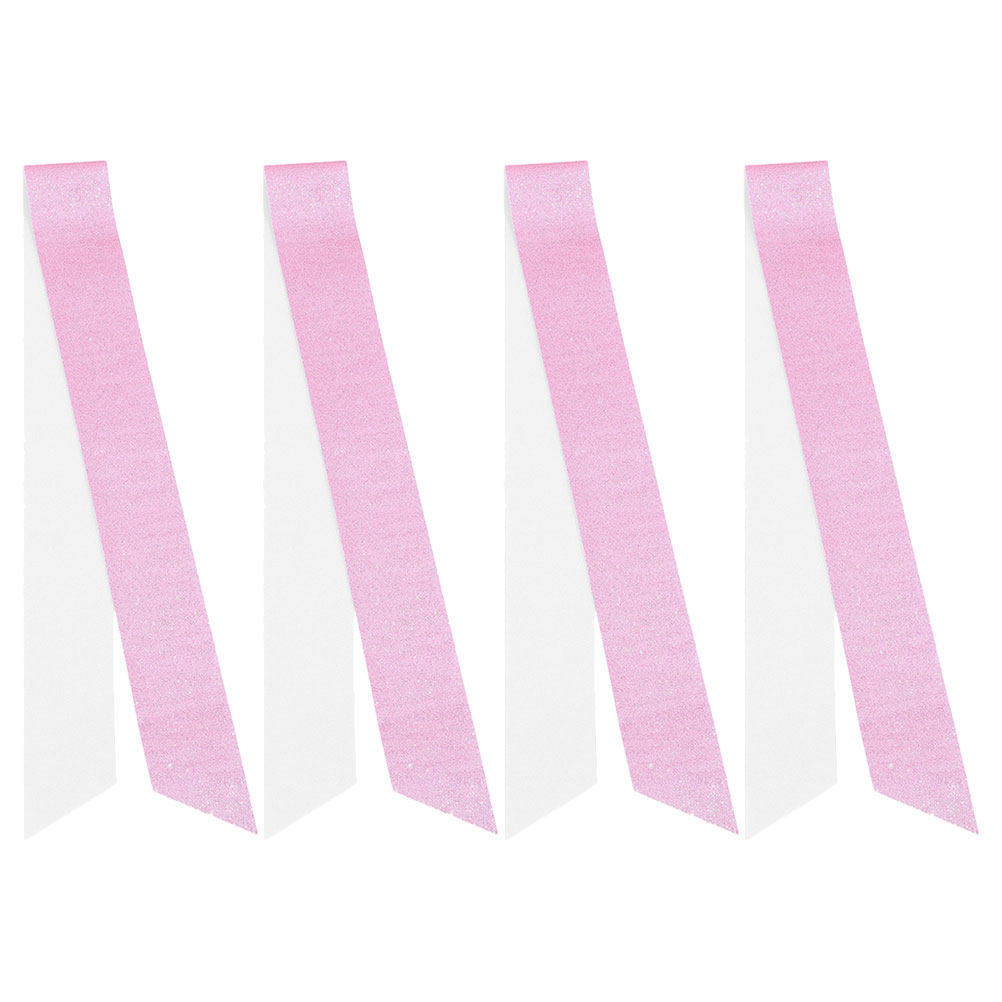 4Pcs Blank Glitter Sash DIY Sa - огляд і ціна Birthday Sash Glitter