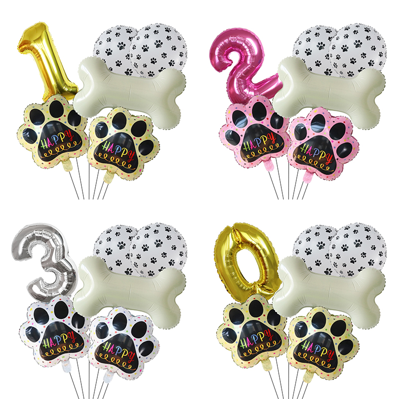 Gold WOOF Balloons, Dog Birthd - огляд і ціна Let'S Party Event Supply