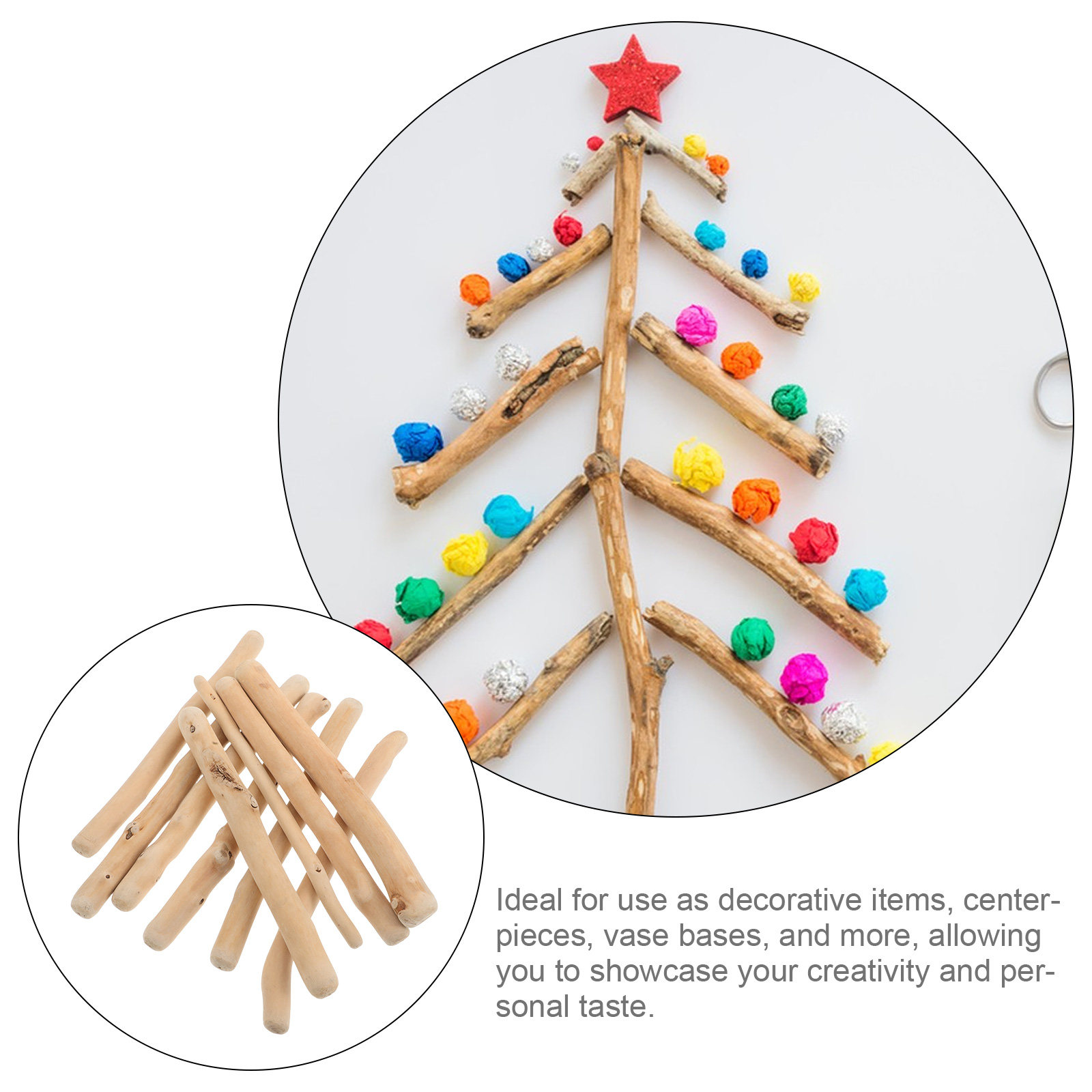 Driftwood Decor Natural Wood B - огляд і ціна Centerpiece Stick