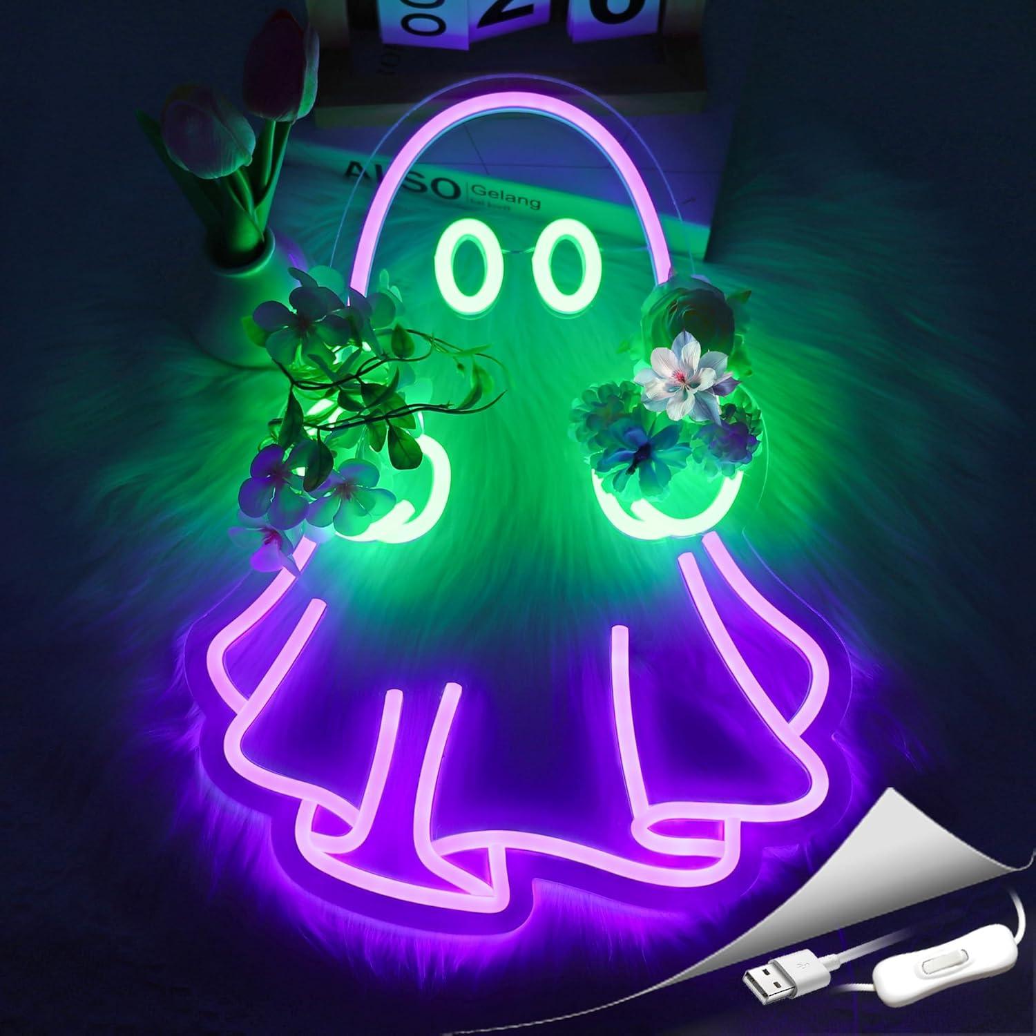 Ghost Neon Sign USB Powered LE - огляд і ціна Neon Sign Party