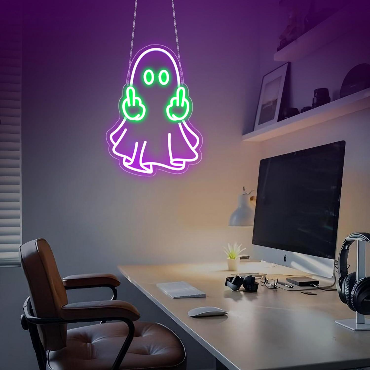 Ghost Neon Sign USB Powered LE - огляд і ціна Neon Sign Party