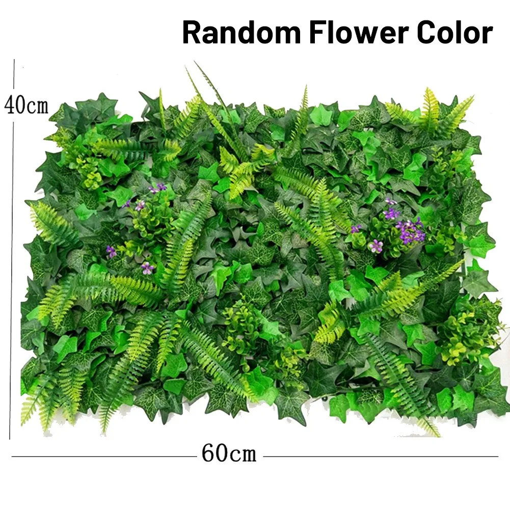 40*60cm Artificial Lawn Plant  - огляд і ціна Flower Wall Panel