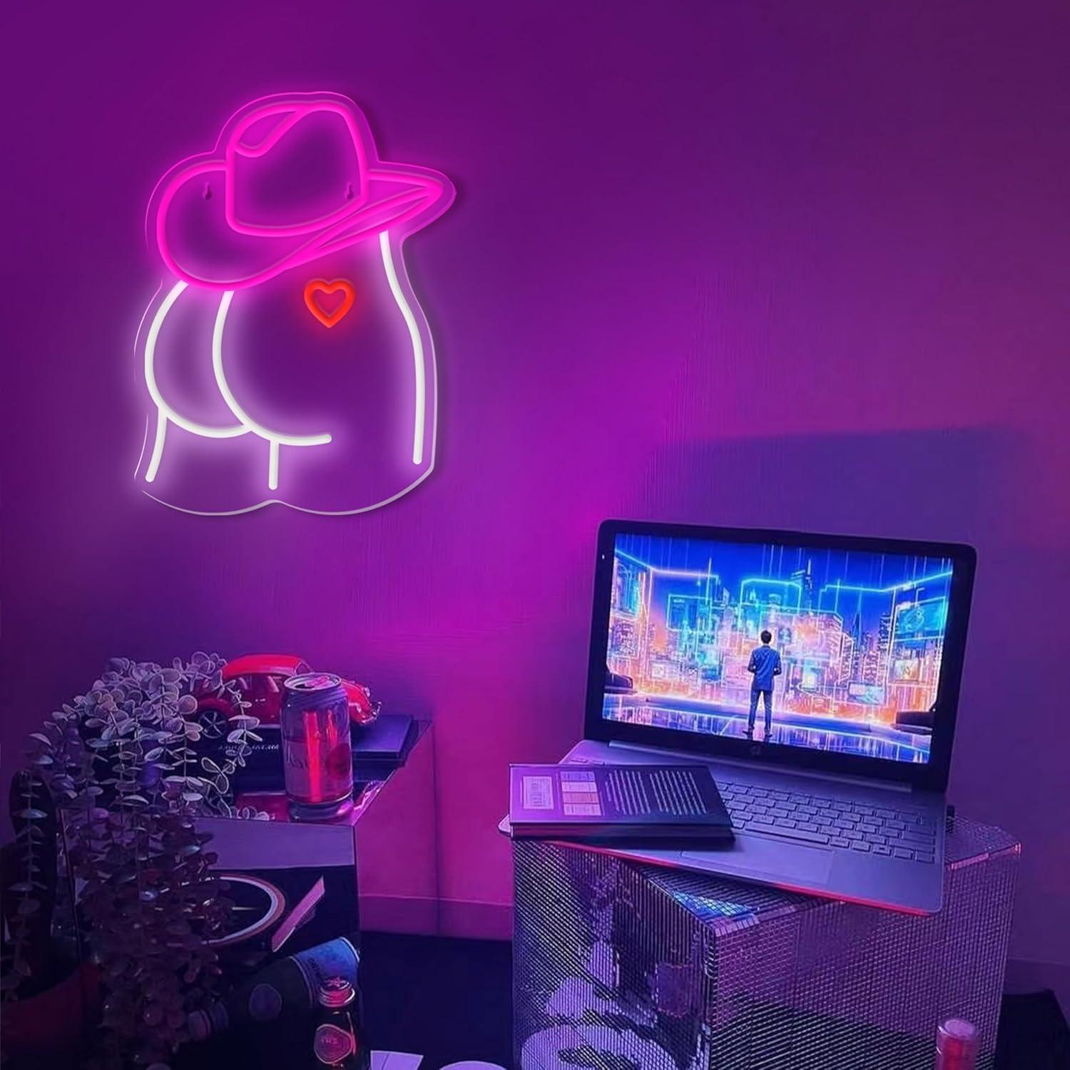Cowgirl Neon Sign Dimmable LED - огляд і ціна Neon Sign Party