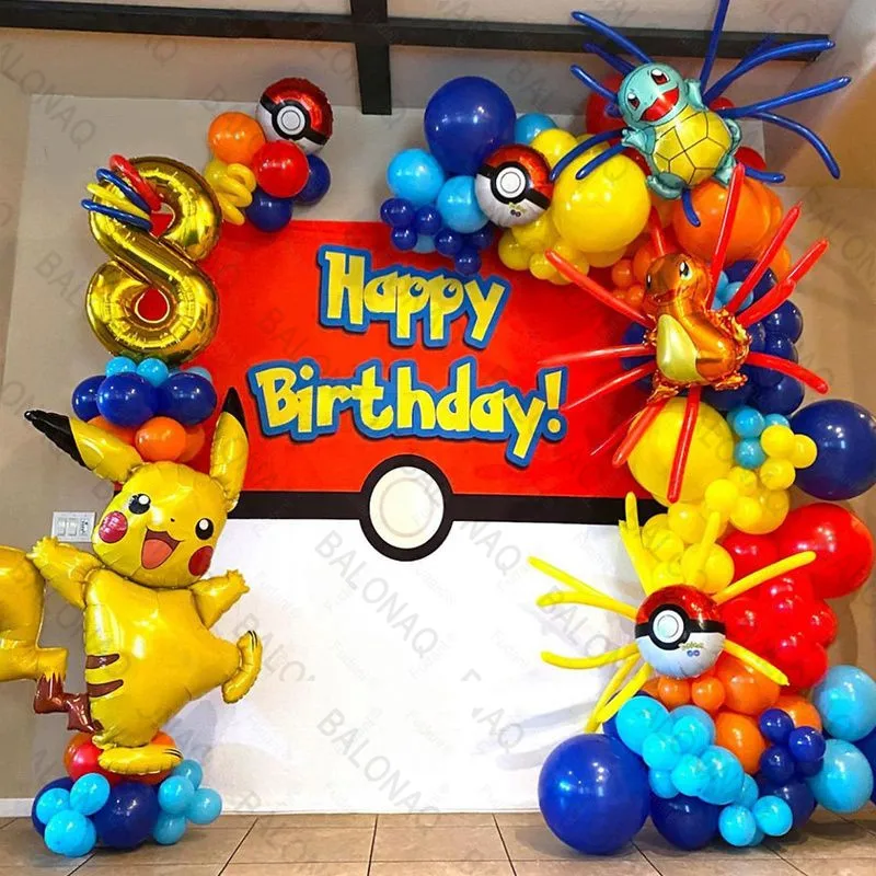 84pcs Pikachu Party Balloons G - огляд і ціна Balloon Arch Kit