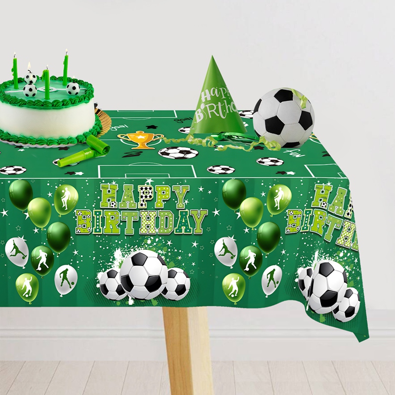 Soccer Theme Disposable Tablec - огляд і ціна Table Cloth Disposable