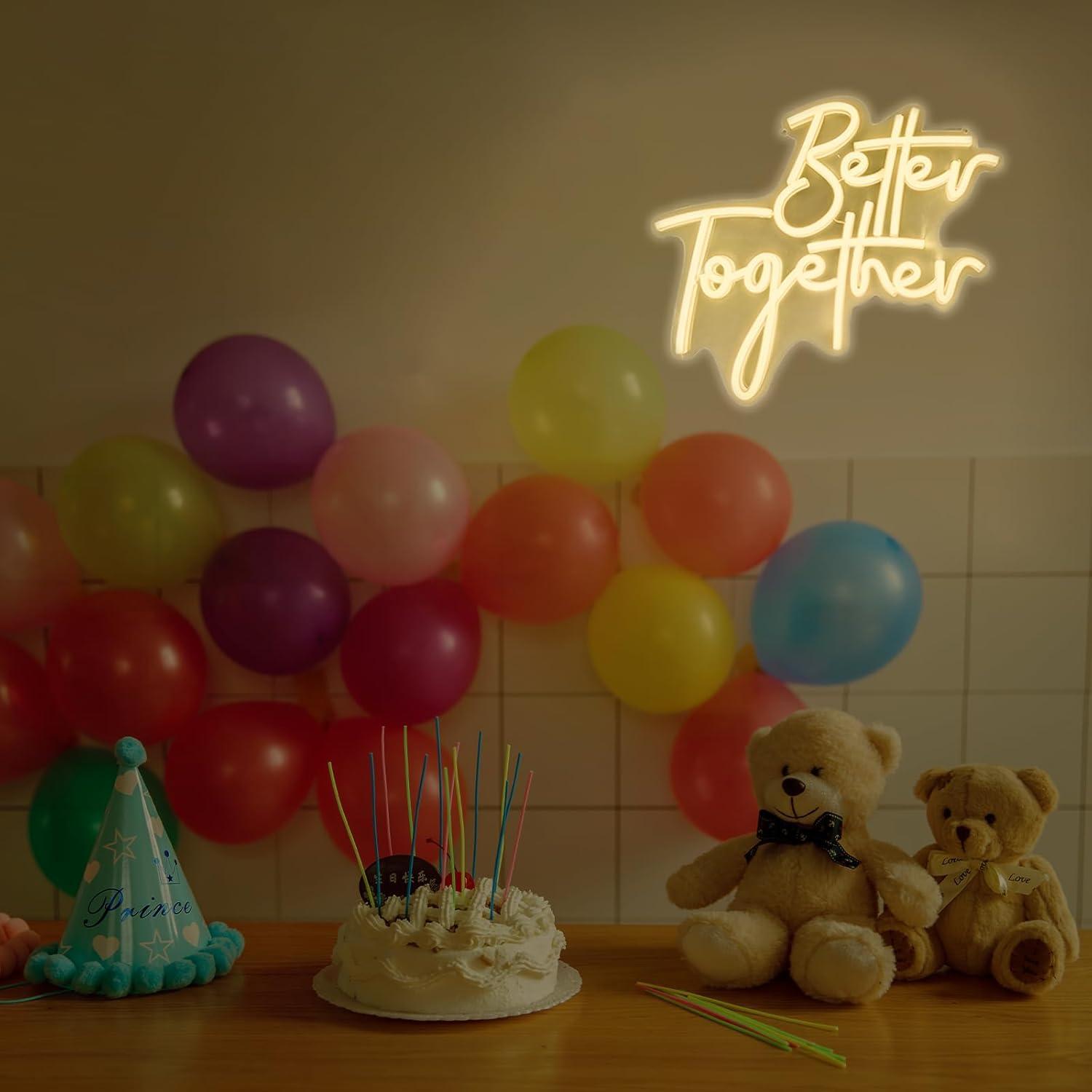 Better Together Neon Sign USB  - огляд і ціна Neon Sign Party