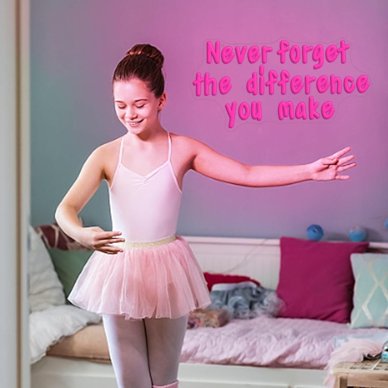 Never Forget The Difference Yo - огляд і ціна Neon Sign Party