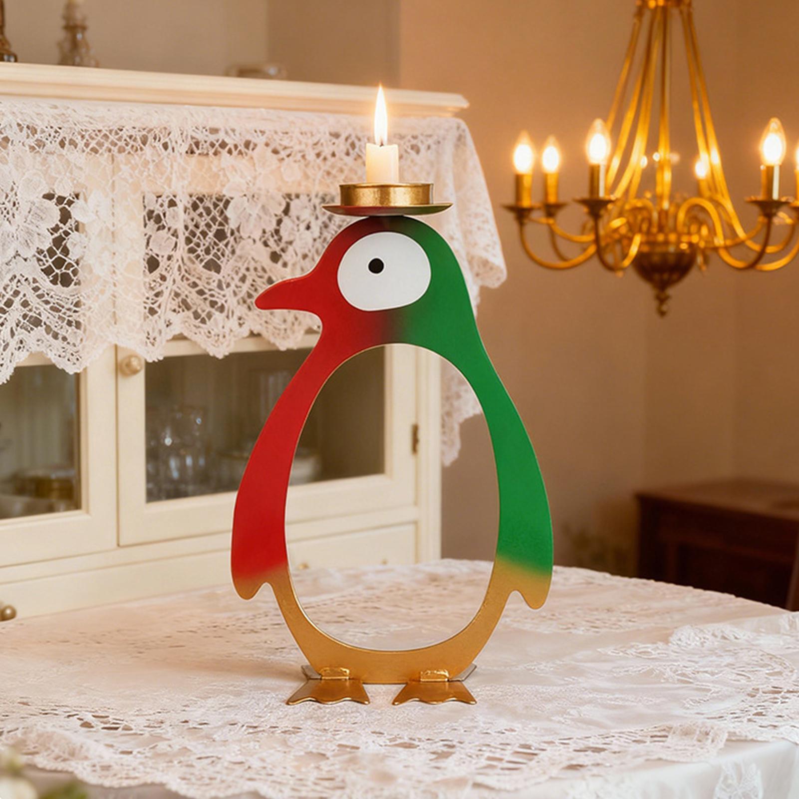 Tea Light Candle Holder Pengui - огляд і ціна Centerpiece Stick