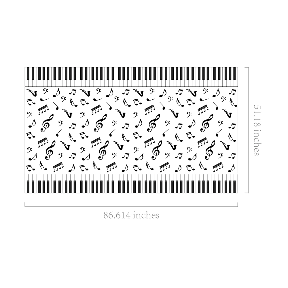 1pc Musical Note Tablecloth Di - огляд і ціна Table Cloth Disposable