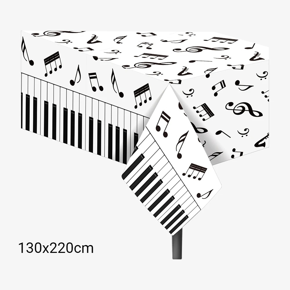 1pc Musical Note Tablecloth Di - огляд і ціна Table Cloth Disposable