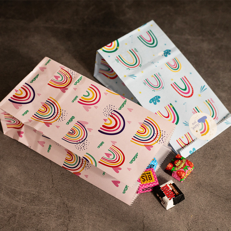 Small Paper Bags Rainbow Print - огляд і ціна Event Party Box