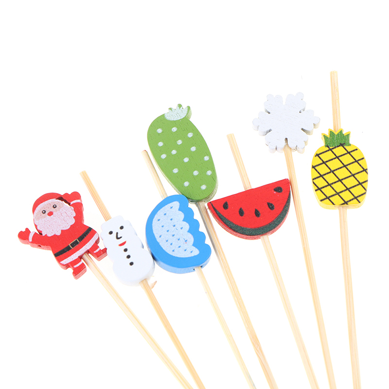 50/100Pcs Star Disposable Bamb - огляд і ціна Centerpiece Stick