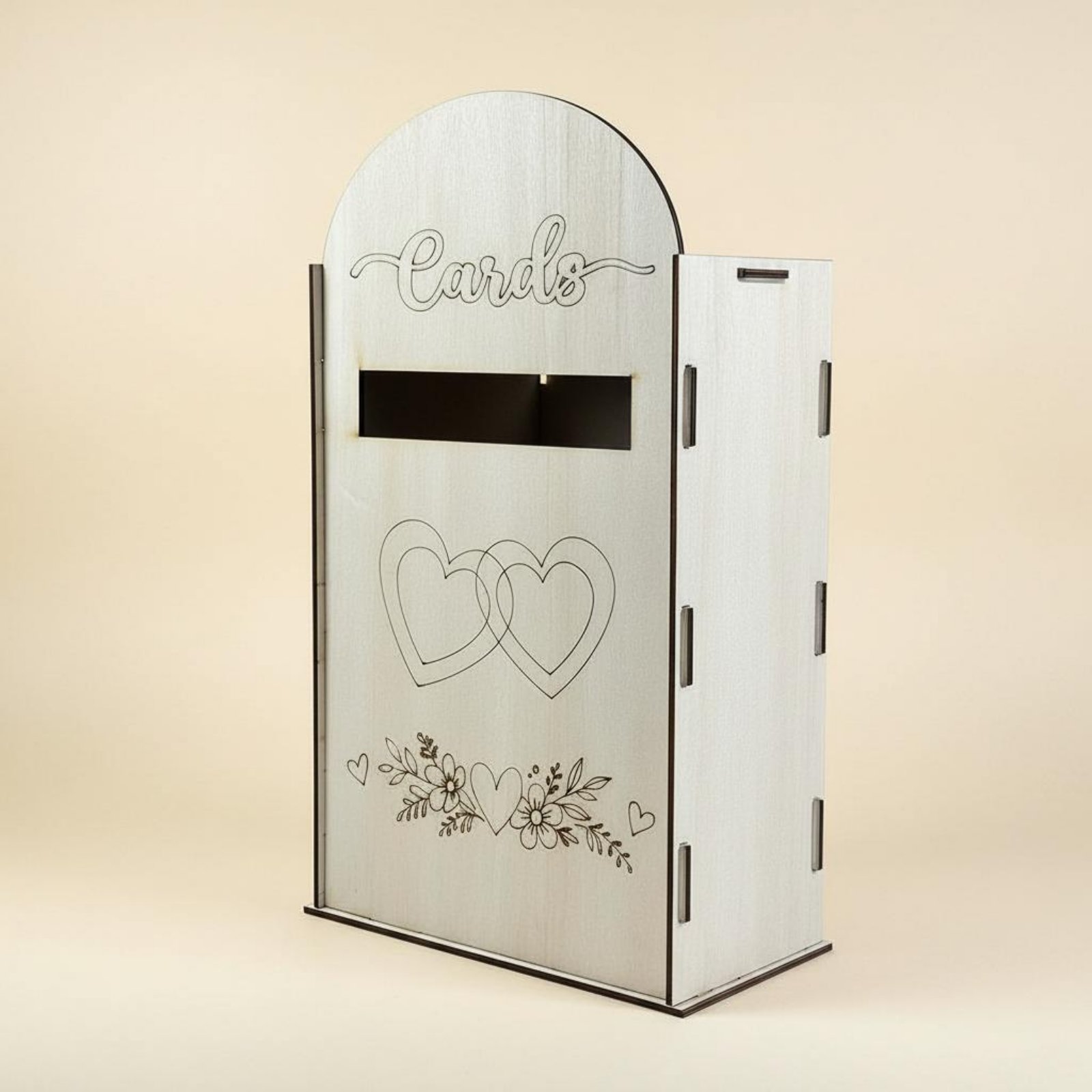 Wooden Wedding Card Box Laser  - огляд і ціна Event Party Box