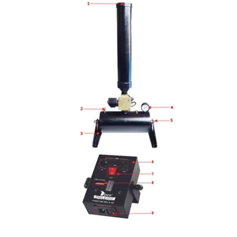 Electronic DMX 4-6M PorSmall C - огляд і ціна Confetti Cannon Tube