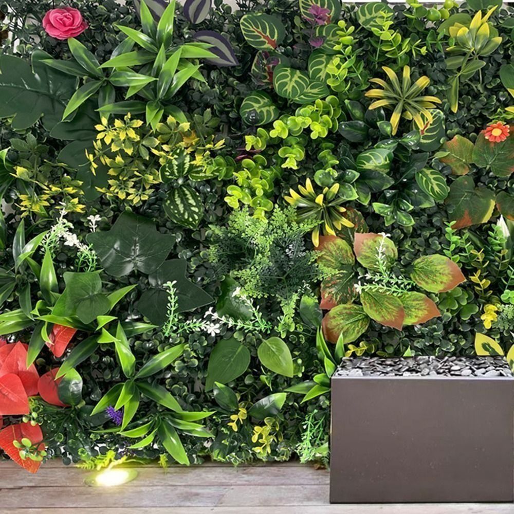 DIY Artificial Plant Wall Pane - огляд і ціна Flower Wall Panel