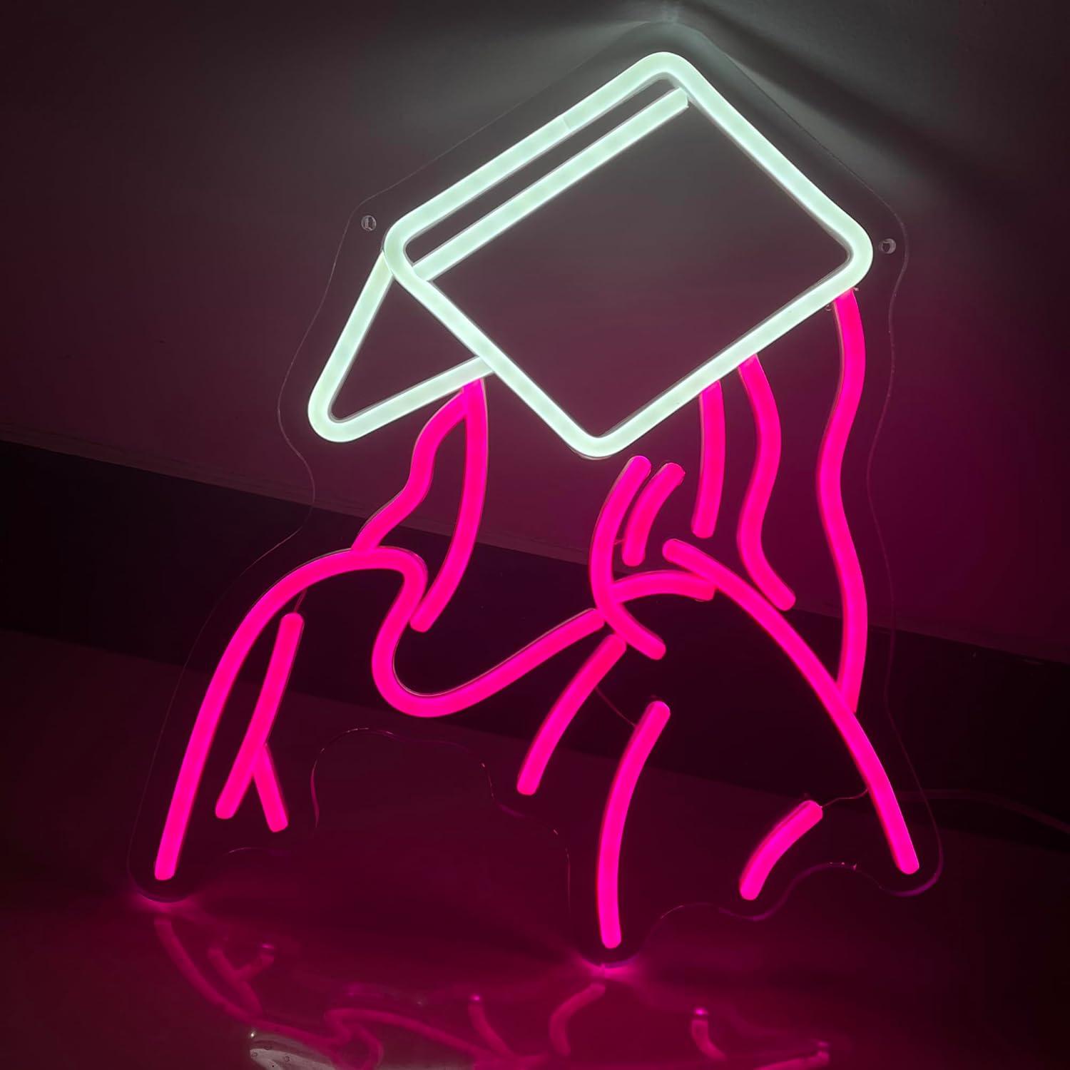 Reading Girl Neon Sign USB Dim - огляд і ціна Neon Sign Party