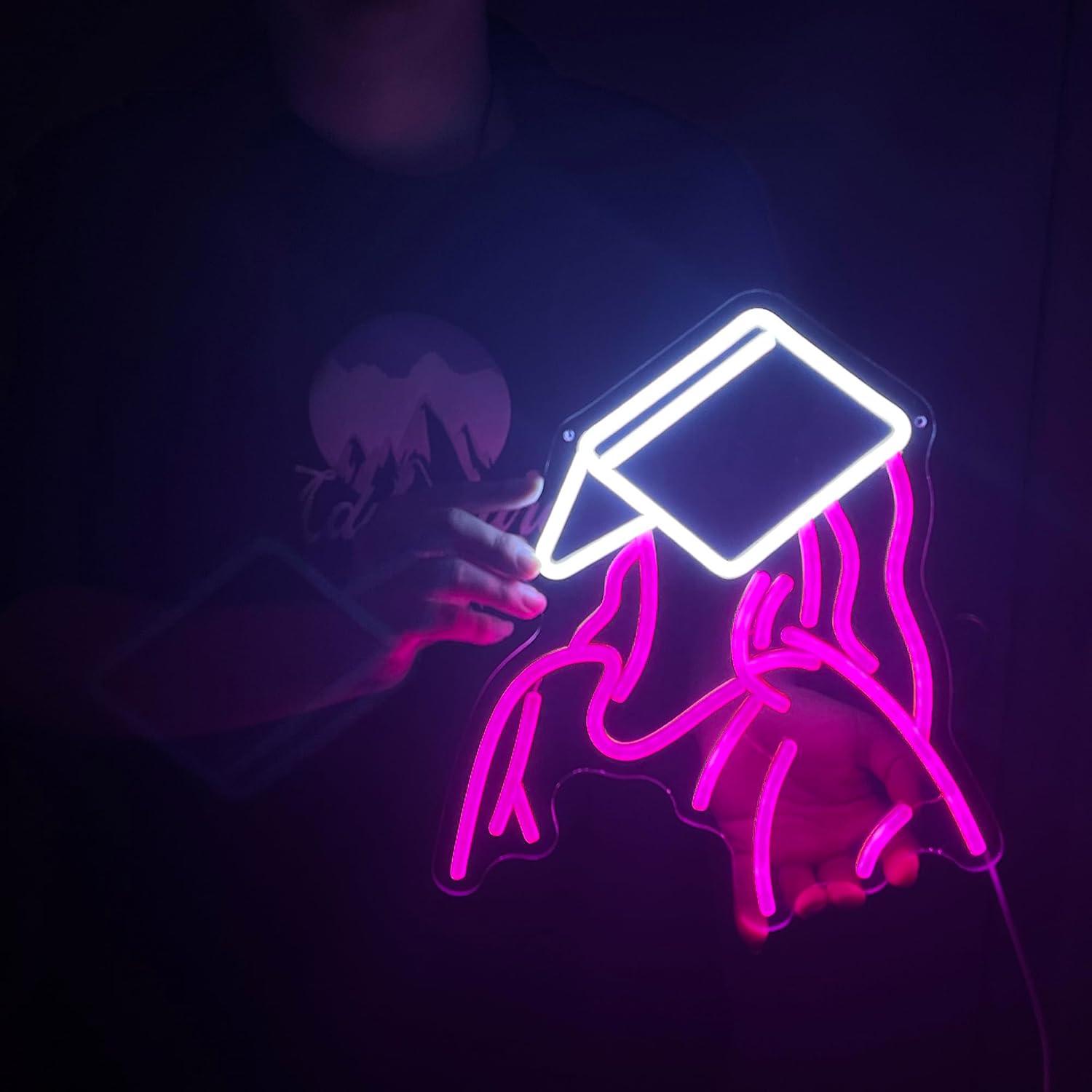 Reading Girl Neon Sign USB Dim - огляд і ціна Neon Sign Party