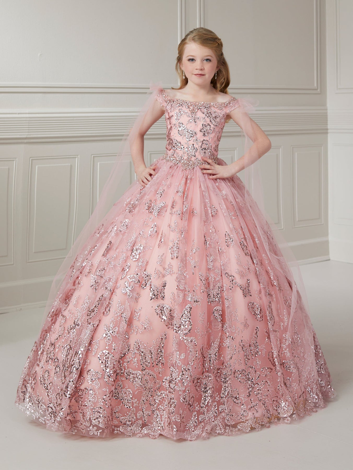 Gorgeous Flower Girl Dress Gre - огляд і ціна Birthday Sash Glitter