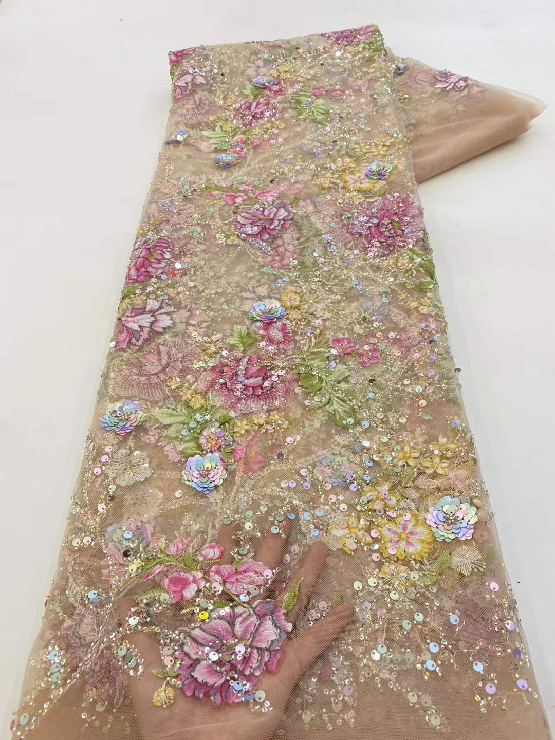 African Lace Fabric 2026 High  - огляд і ціна Glitter Tablecloth