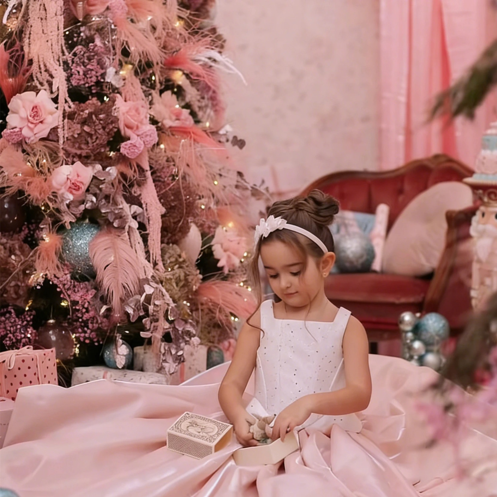 Customized Flower Girl Dress F - огляд і ціна Birthday Sash Glitter