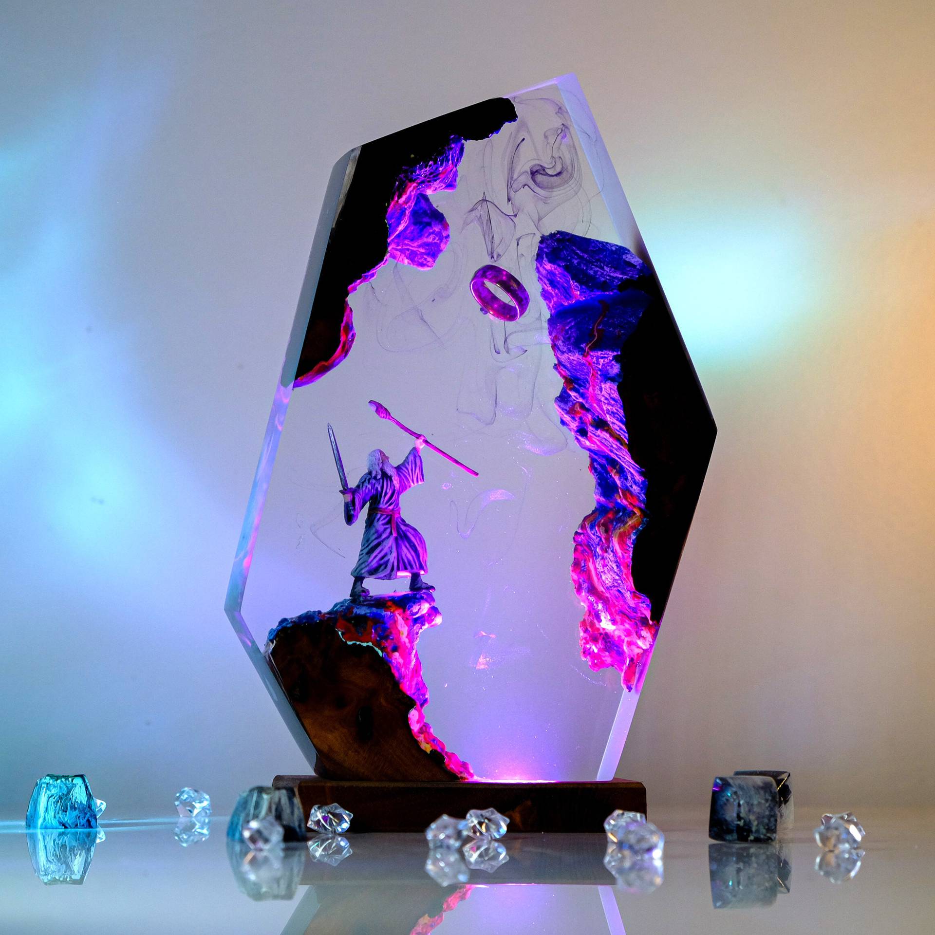 Movie Scence Figure Table Resi - огляд і ціна Neon Sign Party