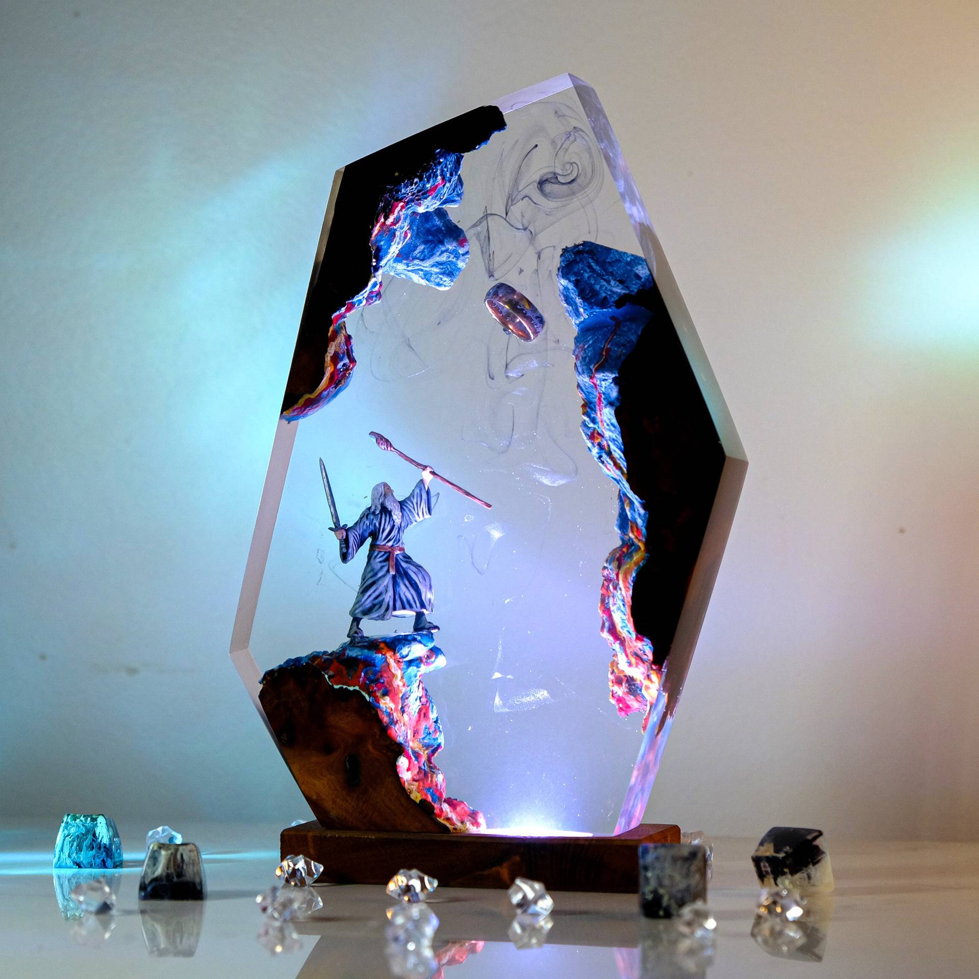 Movie Scence Figure Table Resi - огляд і ціна Neon Sign Party
