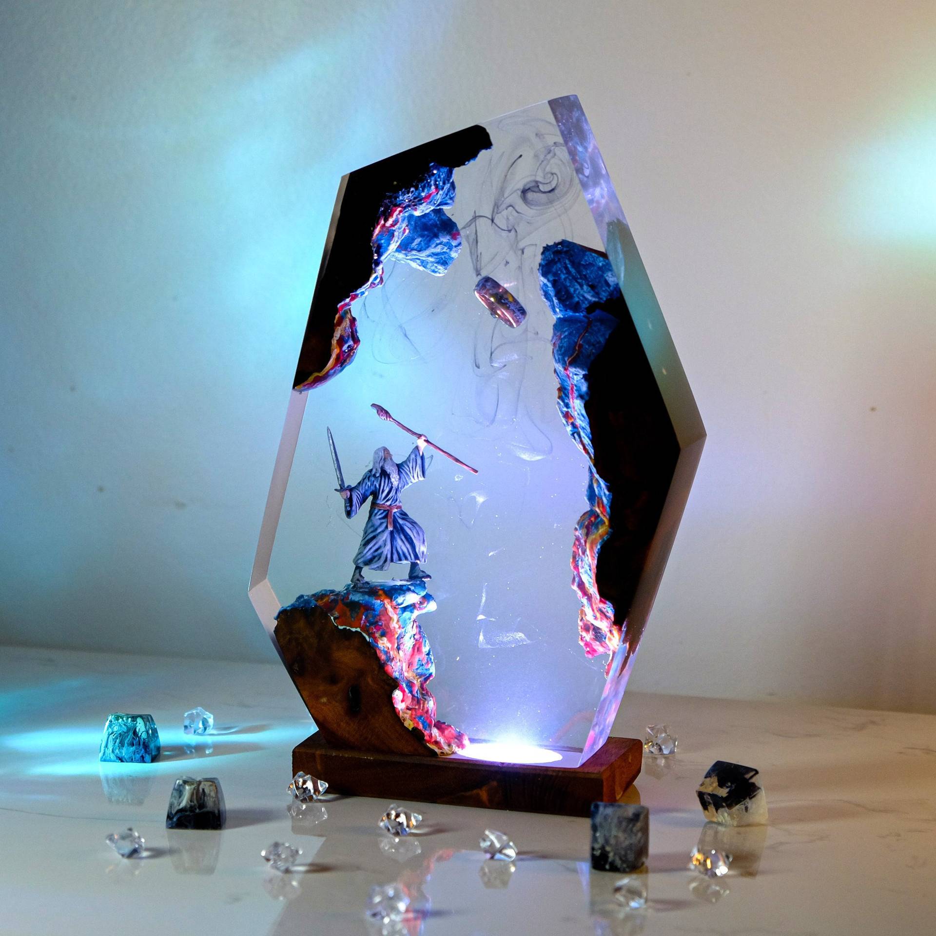 Movie Scence Figure Table Resi - огляд і ціна Neon Sign Party