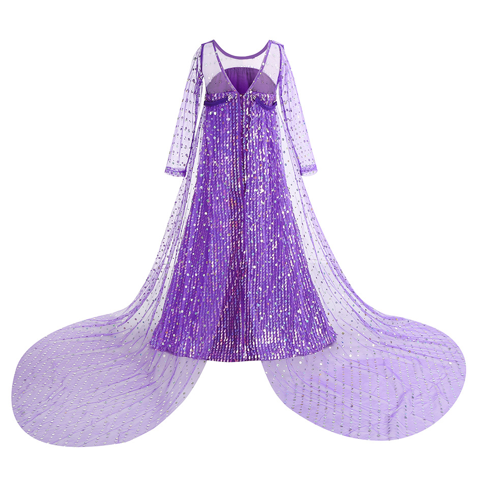 Elsa Purple Halloween Dress Gi - огляд і ціна Glitter Tablecloth