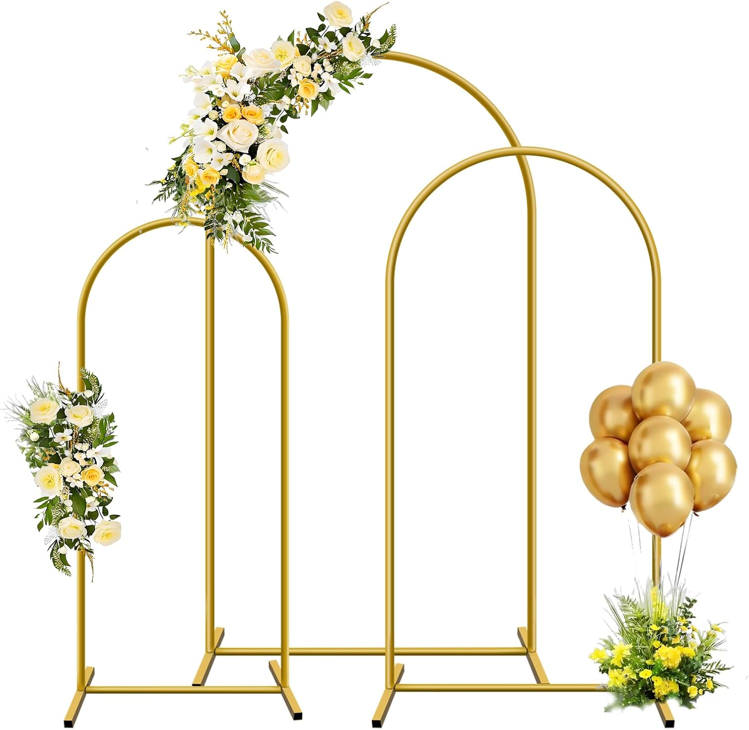 1pc Gold Metal Arch Backdrop S - огляд і ціна Balloon Arch Kit