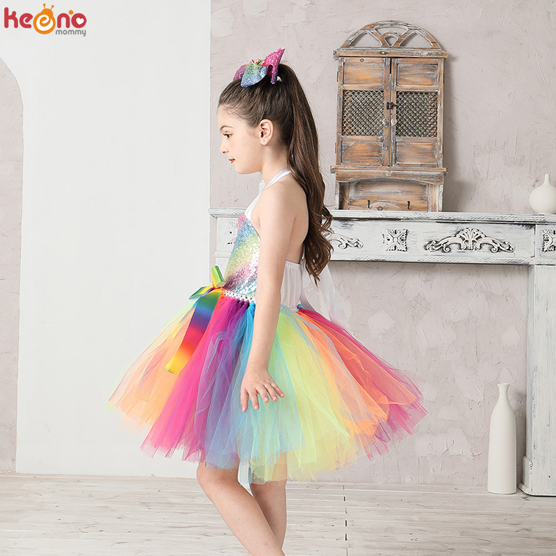Rainbow Sequins Girl Princess  - огляд і ціна Glitter Tablecloth