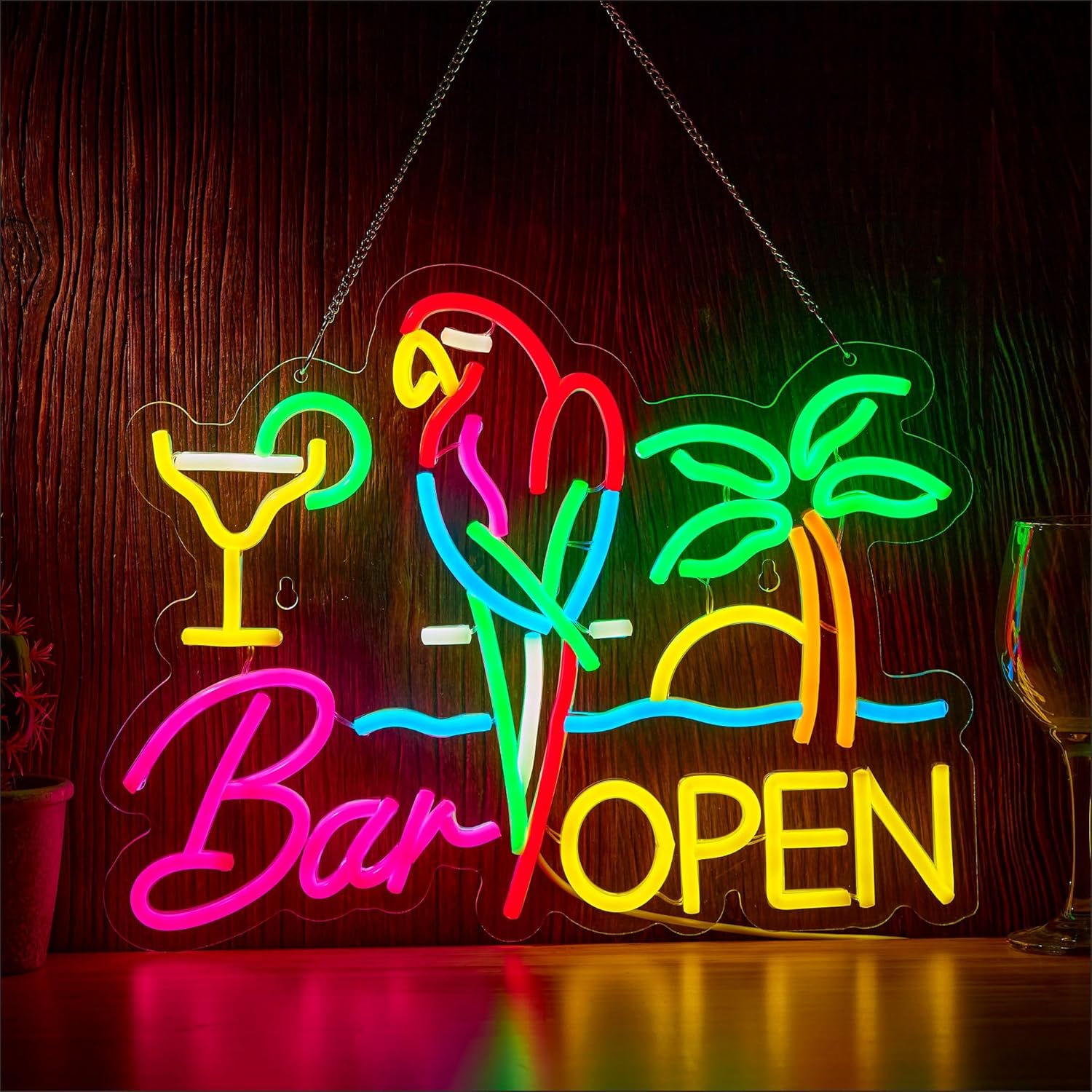 Bar Open Neon Sign Business Ar - огляд і ціна Neon Sign Party