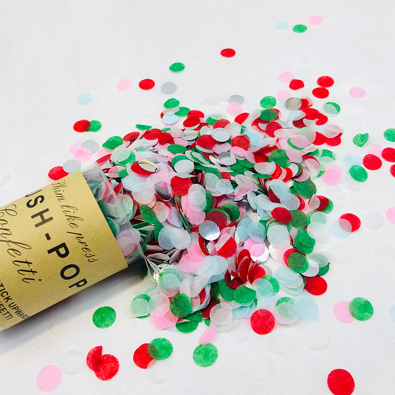 2pcs Multicolor Paper Scrap Fo - огляд і ціна Confetti Cannon Tube