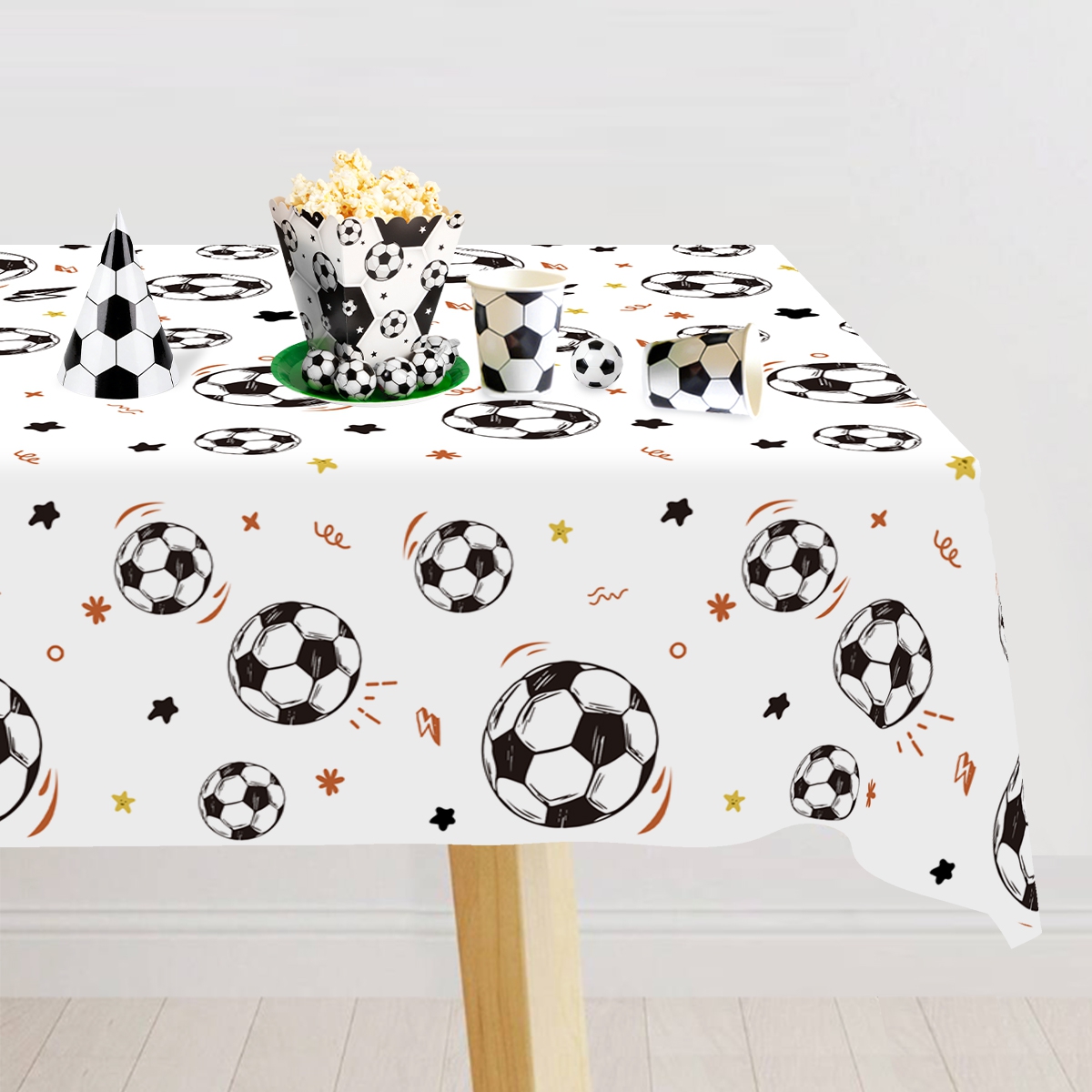 183x137cm Soccer Theme Disposa - огляд і ціна Table Cloth Disposable