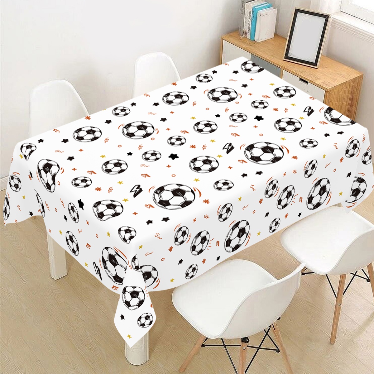 183x137cm Soccer Theme Disposa - огляд і ціна Table Cloth Disposable
