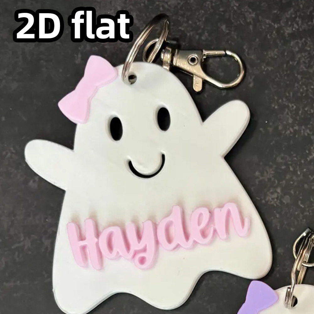 Personalized Ghost Keychain, G - огляд і ціна Party Favor Bag