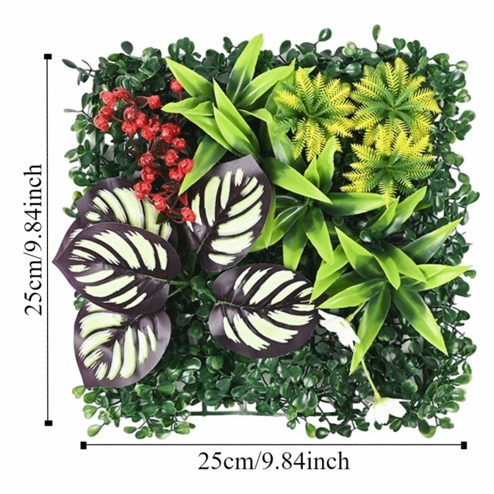 DIY Artificial Plant Wall Pane - огляд і ціна Flower Wall Panel